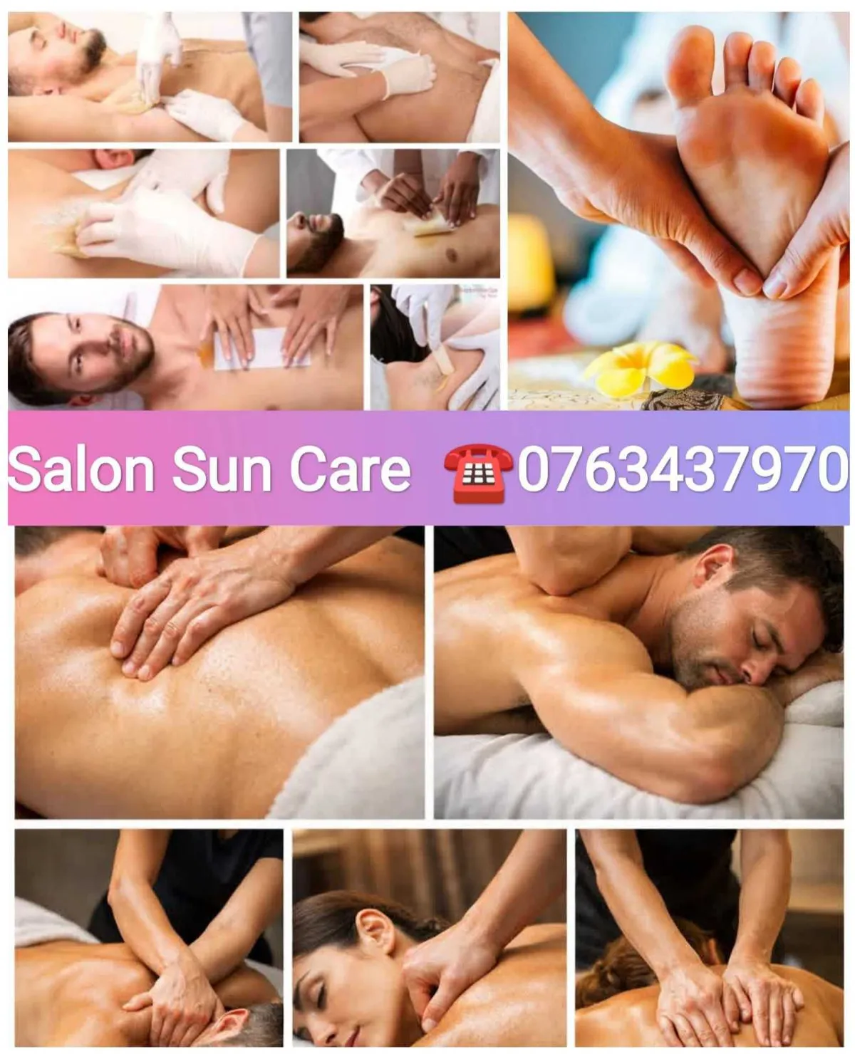 S waxing salon sun care