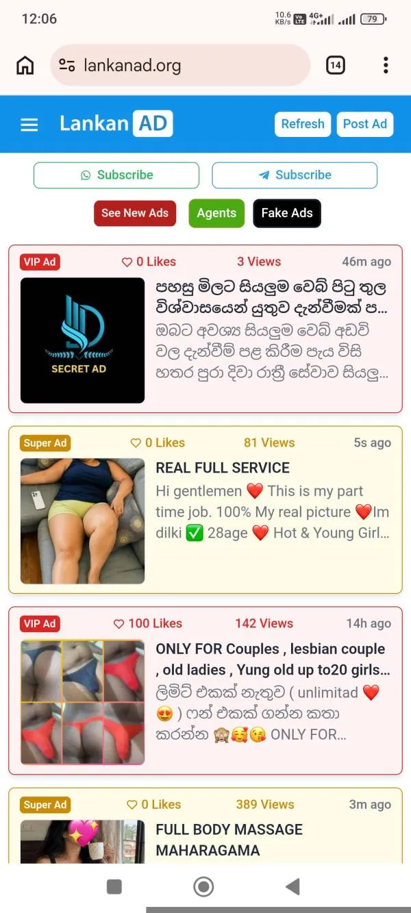 💋💯 KANDY   FULL SERVICE...💋💯 | Lanka Ads New