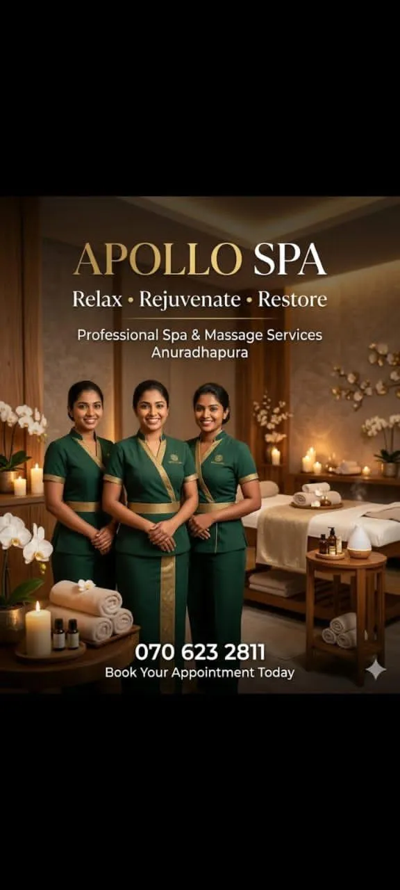 Stress එකෙන් මිදිලා body & mind එකට complete relaxation එකක් ගන්න ready ද? අනුරාධපුර තියෙන