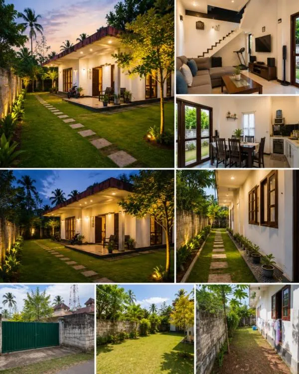 5km to jaela highway entrance, 500m to pamunugama beach, fully private and safe place.park