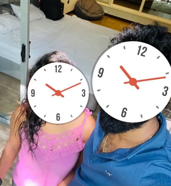 අපි married couple එකක්. Age 30 දෙන්නටම. බබලා නෑ තාම.