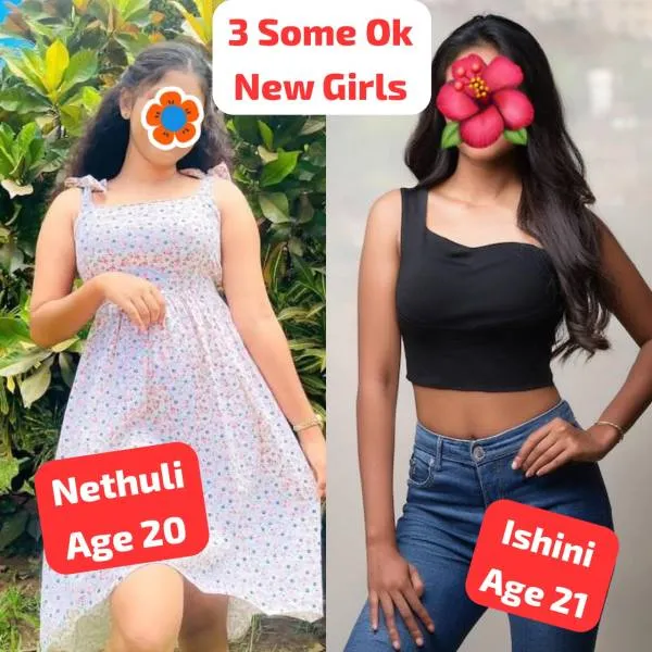 කෙල්ලො දෙන්නෙක් එකට 3 some Service එකක් ගමුද