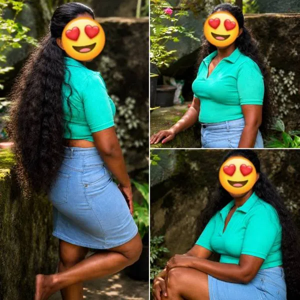 හොට්ම හොට් Sexy Figure එකක් තියෙන හැඩකාර තලේලු කෙල්ලෙක්