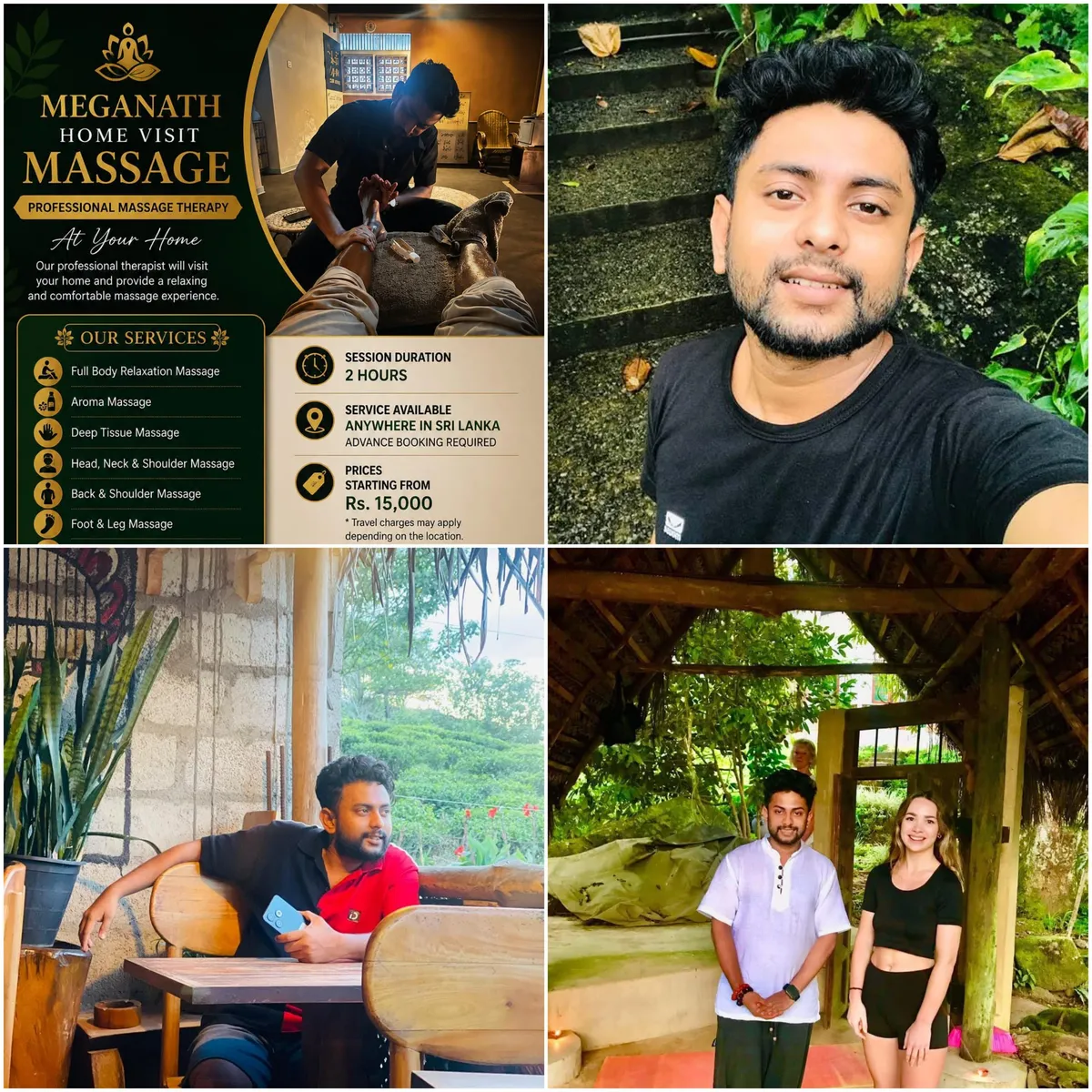MEGANATH HOME VISIT MASSAGE | Lanka Ads New
