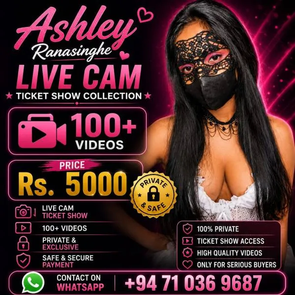 ASHLEY & SNEHA — LIVE CAM COLLECTION | Lanka Ads New